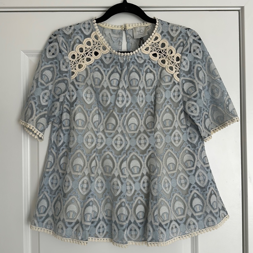 Anthropologie Lace Top